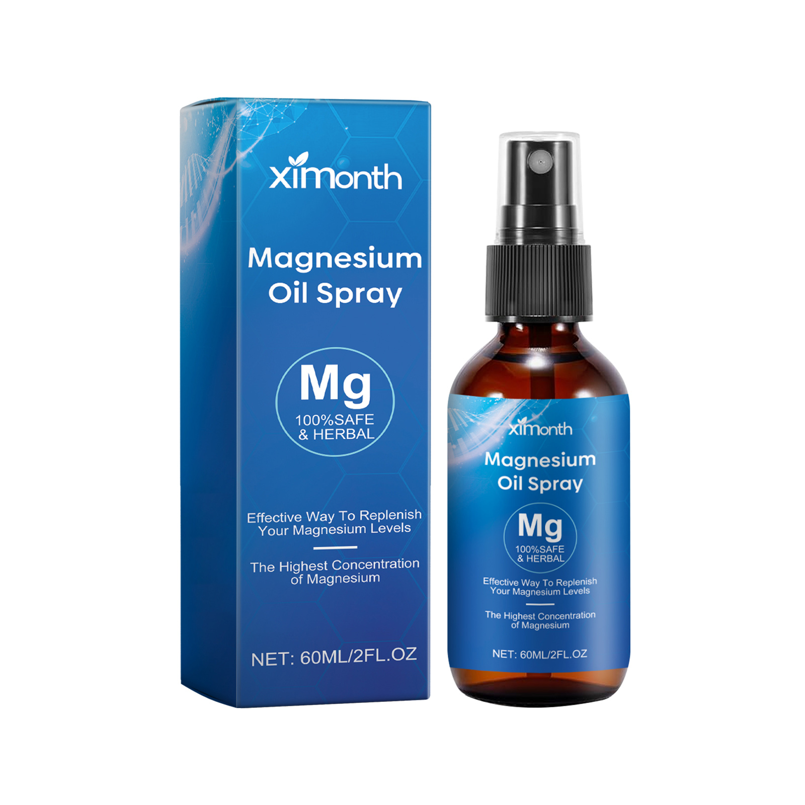 Bath Salts Magnesium - Semprotan Minyak Magnesium, Semprotan Tubuh dengan