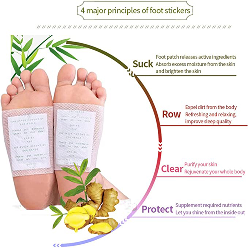 Detox Foot Patch - 10 Buah Koyo Detoks Kaki Anti-bengkak