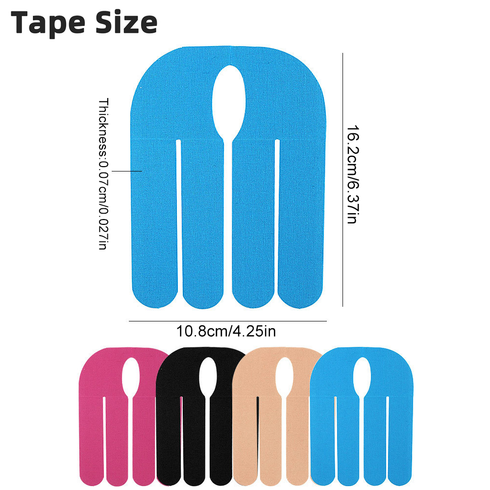 【5/10PCS] Pita Pergelangan Tan - Sports Taping Precut ulasan dan harga