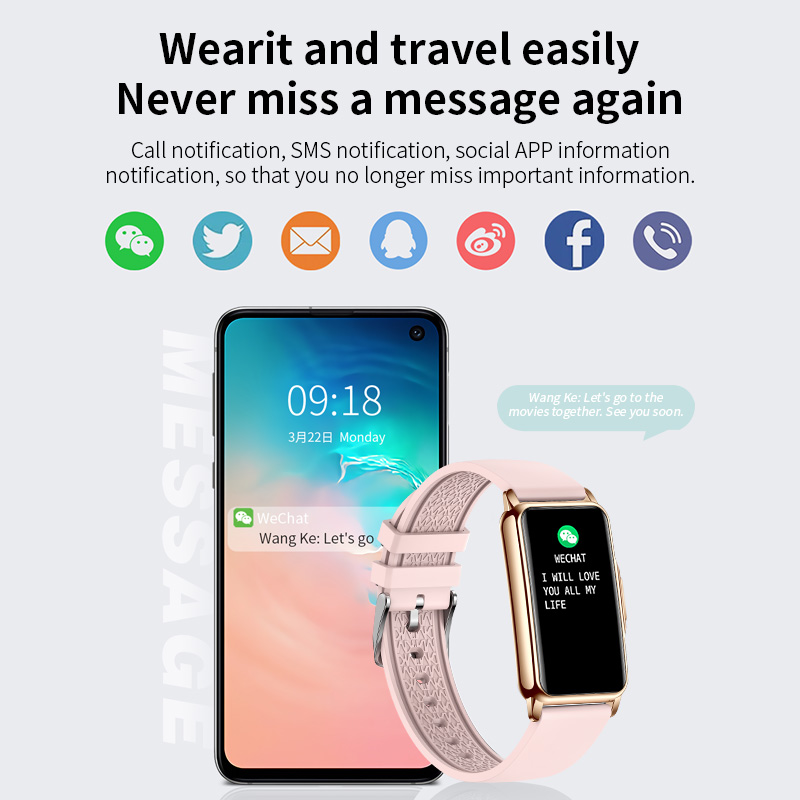 LIGE Pedometer Bluetooth Pangg - Health Wellness Bracelet ulasan dan harga